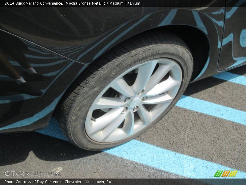 Mocha Bronze Metallic / Medium Titanium 2014 Buick Verano Convenience