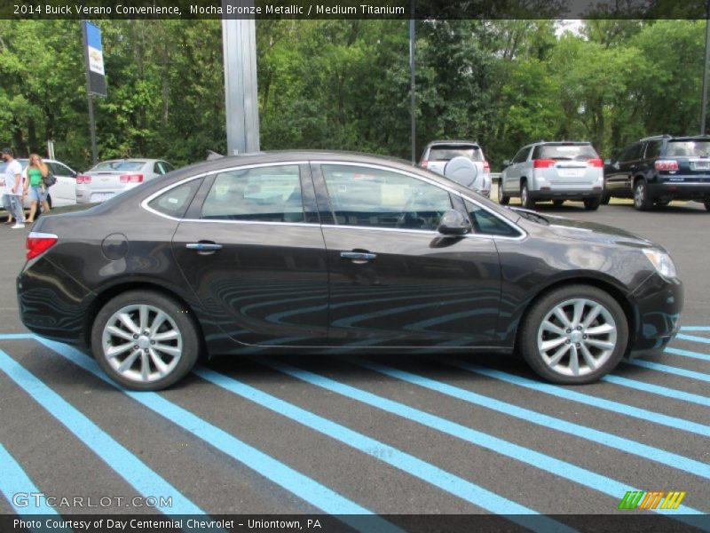 Mocha Bronze Metallic / Medium Titanium 2014 Buick Verano Convenience