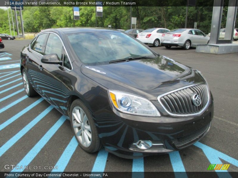 Mocha Bronze Metallic / Medium Titanium 2014 Buick Verano Convenience