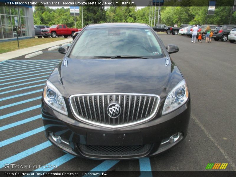 Mocha Bronze Metallic / Medium Titanium 2014 Buick Verano Convenience
