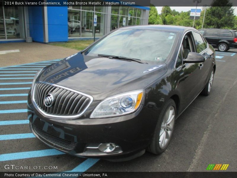 Mocha Bronze Metallic / Medium Titanium 2014 Buick Verano Convenience