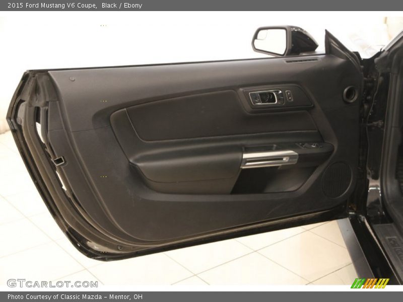 Black / Ebony 2015 Ford Mustang V6 Coupe