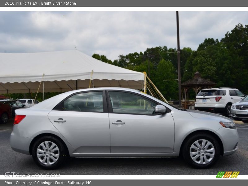 Bright Silver / Stone 2010 Kia Forte EX