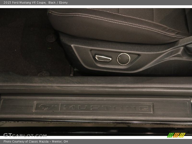 Black / Ebony 2015 Ford Mustang V6 Coupe