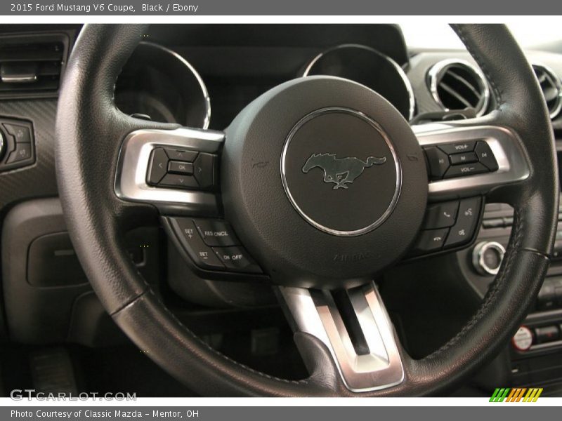 Black / Ebony 2015 Ford Mustang V6 Coupe