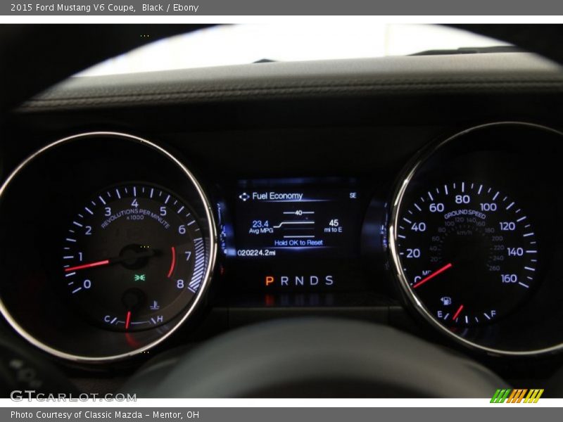 Black / Ebony 2015 Ford Mustang V6 Coupe
