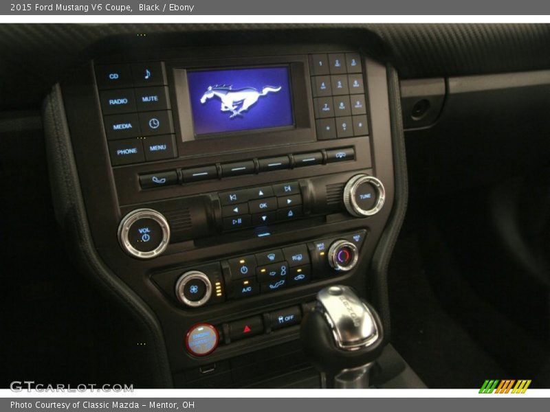 Black / Ebony 2015 Ford Mustang V6 Coupe