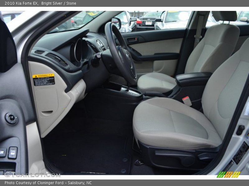 Bright Silver / Stone 2010 Kia Forte EX