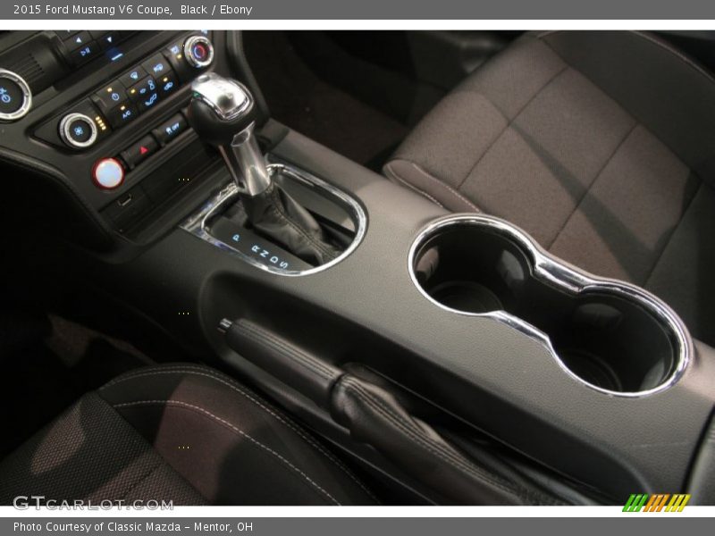 Black / Ebony 2015 Ford Mustang V6 Coupe