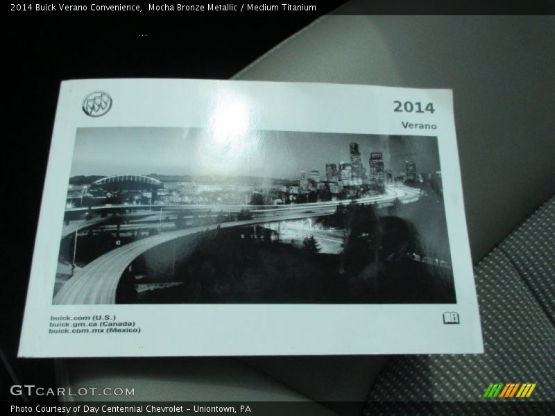 Mocha Bronze Metallic / Medium Titanium 2014 Buick Verano Convenience