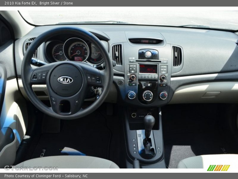 Bright Silver / Stone 2010 Kia Forte EX