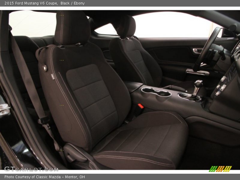 Black / Ebony 2015 Ford Mustang V6 Coupe