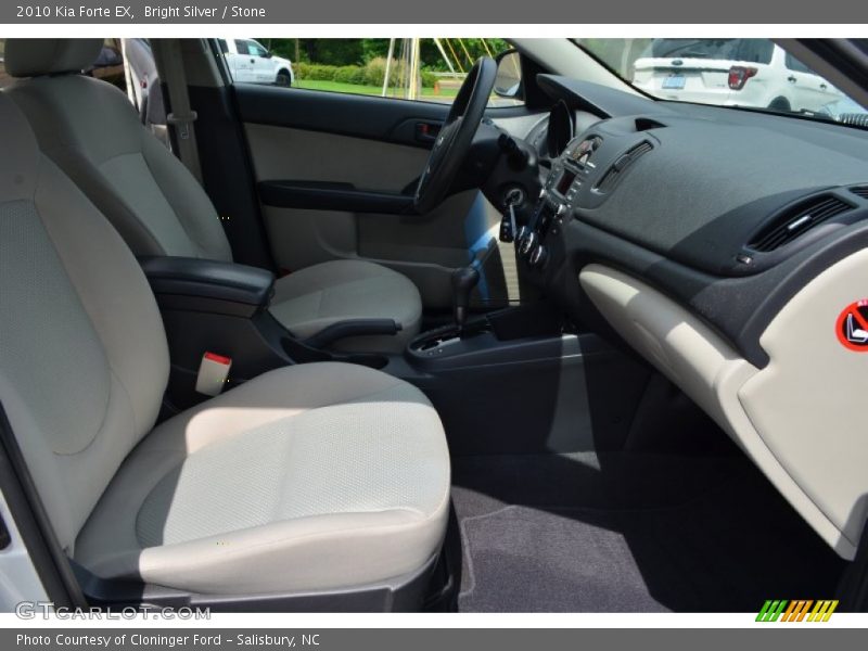 Bright Silver / Stone 2010 Kia Forte EX