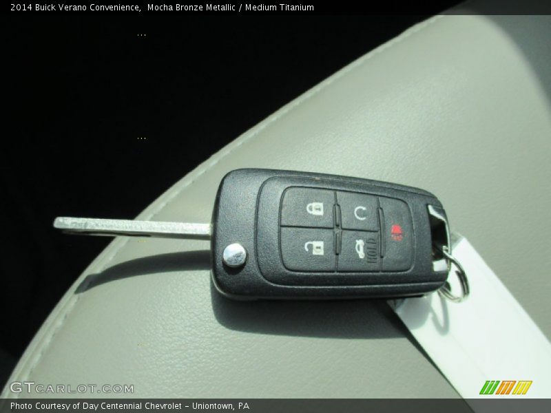 Mocha Bronze Metallic / Medium Titanium 2014 Buick Verano Convenience