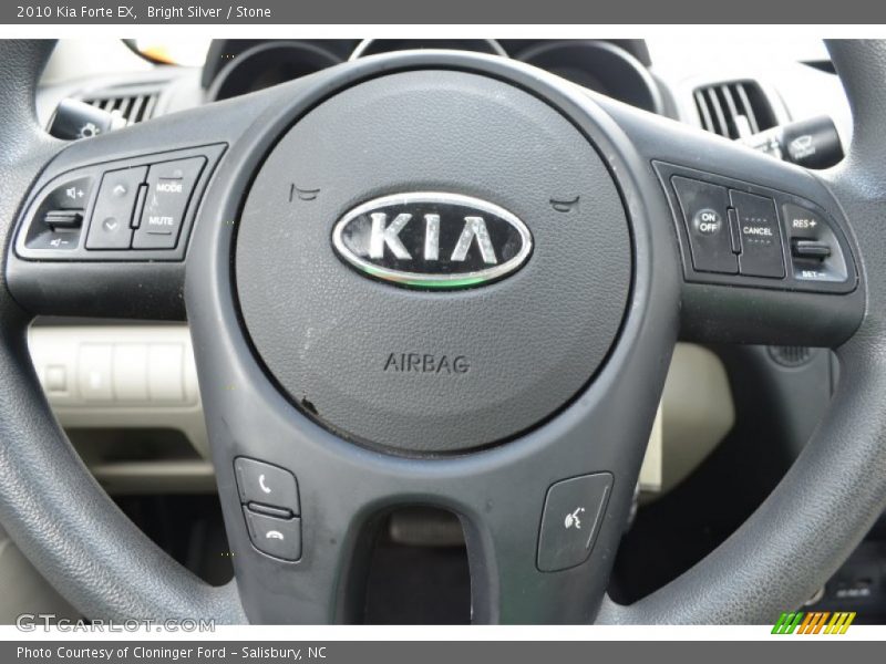 Bright Silver / Stone 2010 Kia Forte EX