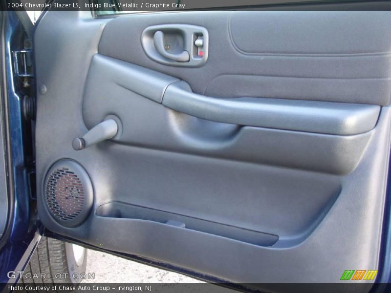 Indigo Blue Metallic / Graphite Gray 2004 Chevrolet Blazer LS