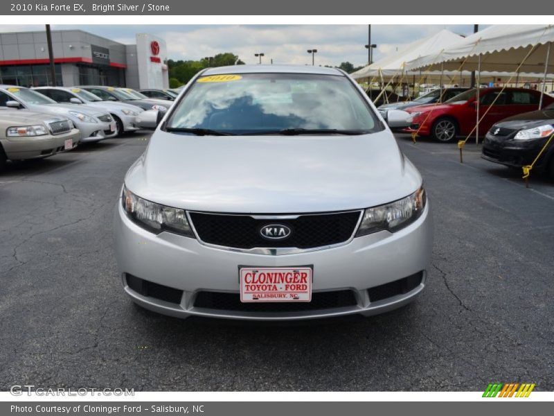 Bright Silver / Stone 2010 Kia Forte EX