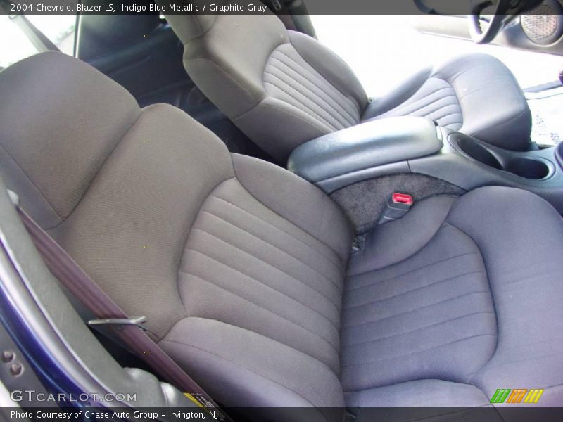 Indigo Blue Metallic / Graphite Gray 2004 Chevrolet Blazer LS