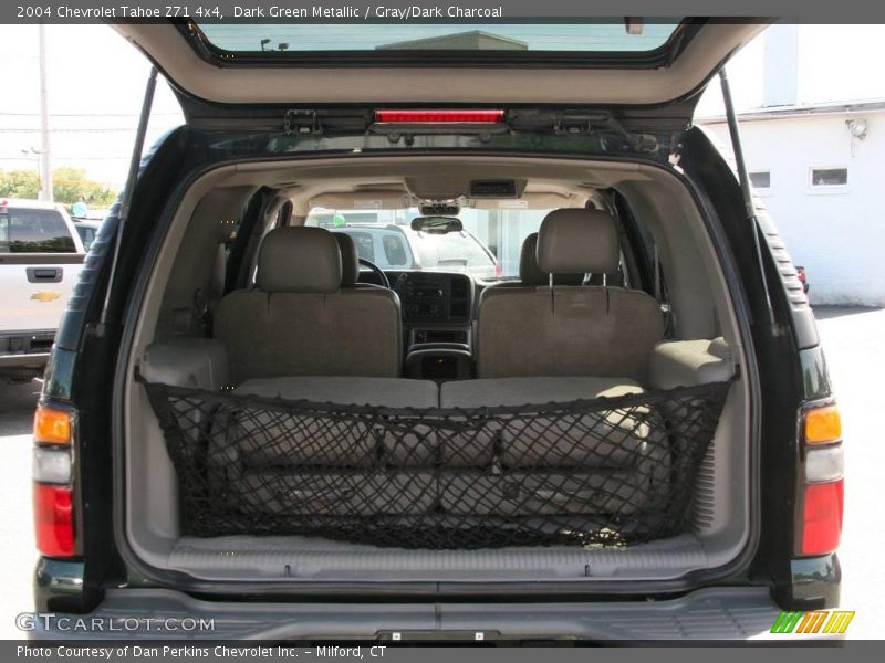 Dark Green Metallic / Gray/Dark Charcoal 2004 Chevrolet Tahoe Z71 4x4