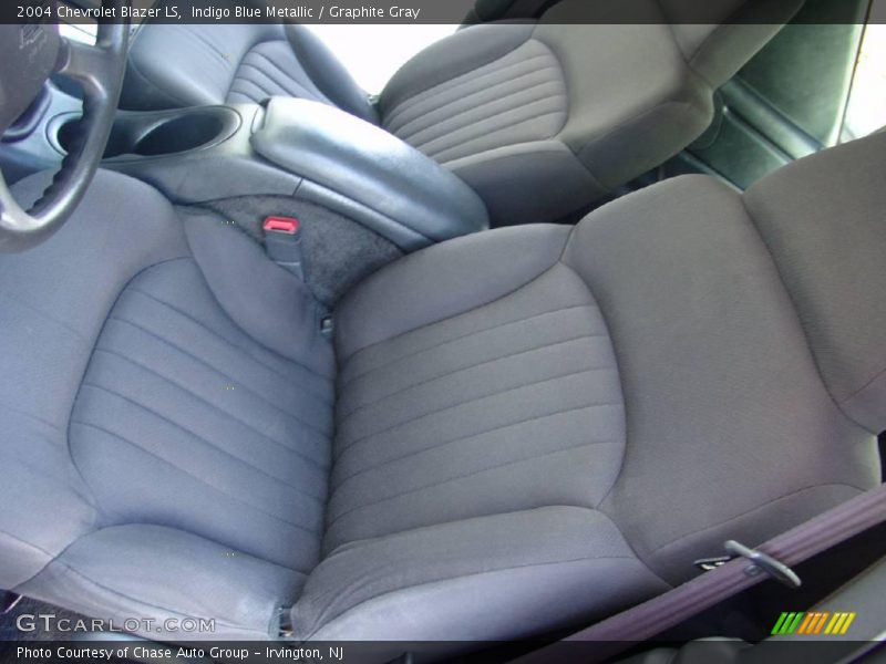 Indigo Blue Metallic / Graphite Gray 2004 Chevrolet Blazer LS