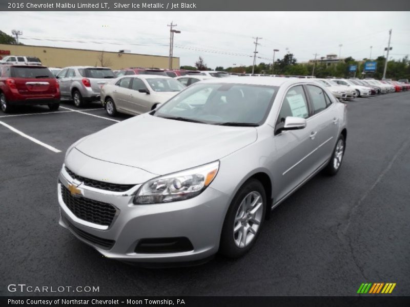 Silver Ice Metallic / Jet Black 2016 Chevrolet Malibu Limited LT
