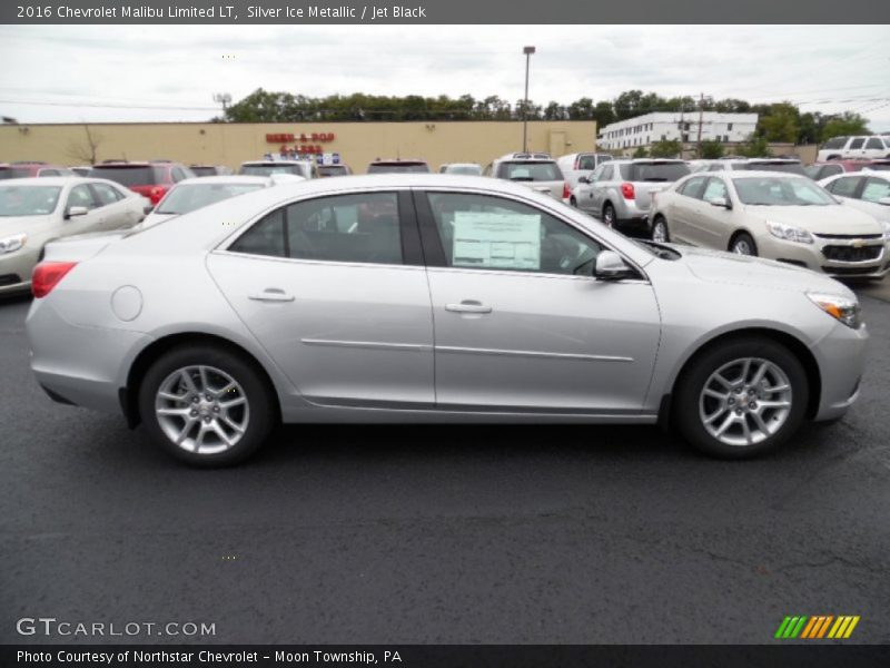 Silver Ice Metallic / Jet Black 2016 Chevrolet Malibu Limited LT