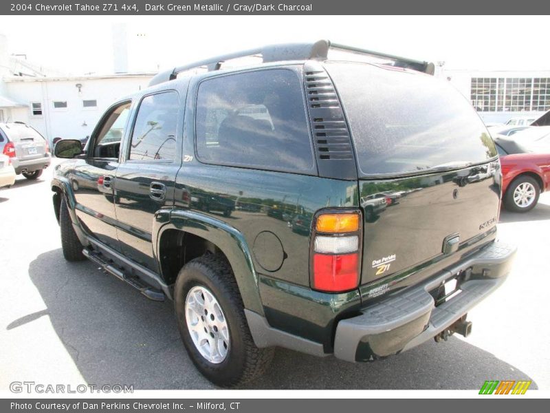 Dark Green Metallic / Gray/Dark Charcoal 2004 Chevrolet Tahoe Z71 4x4