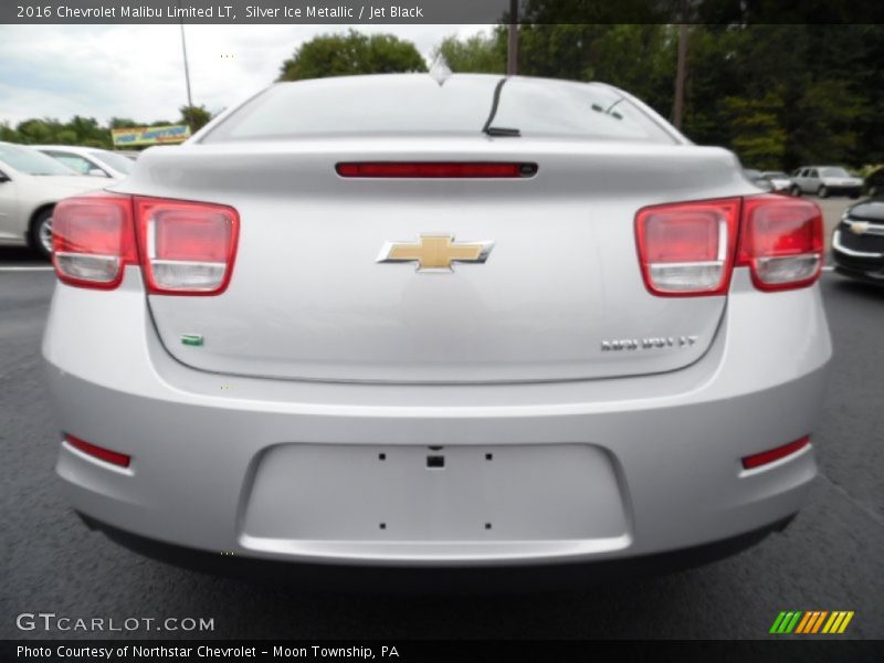 Silver Ice Metallic / Jet Black 2016 Chevrolet Malibu Limited LT