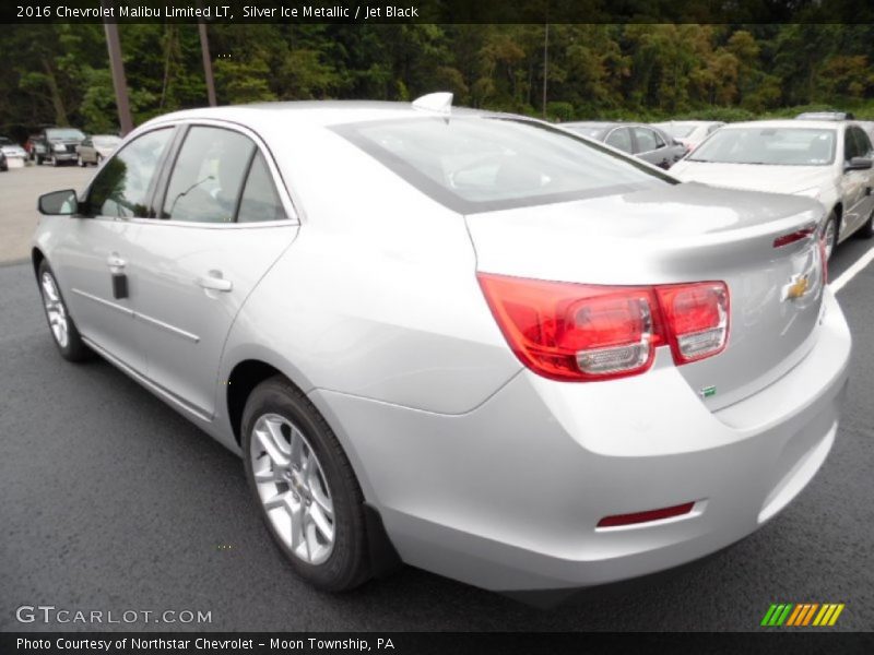 Silver Ice Metallic / Jet Black 2016 Chevrolet Malibu Limited LT