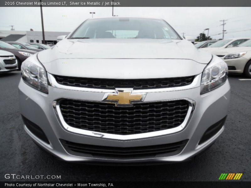 Silver Ice Metallic / Jet Black 2016 Chevrolet Malibu Limited LT