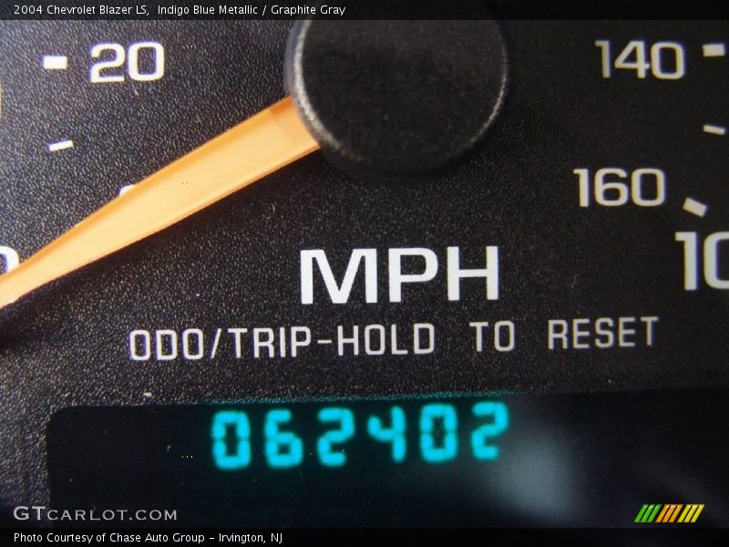 Indigo Blue Metallic / Graphite Gray 2004 Chevrolet Blazer LS