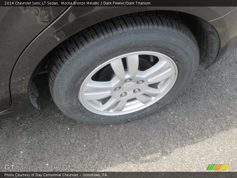 Mocha Bronze Metallic / Dark Pewter/Dark Titanium 2014 Chevrolet Sonic LT Sedan