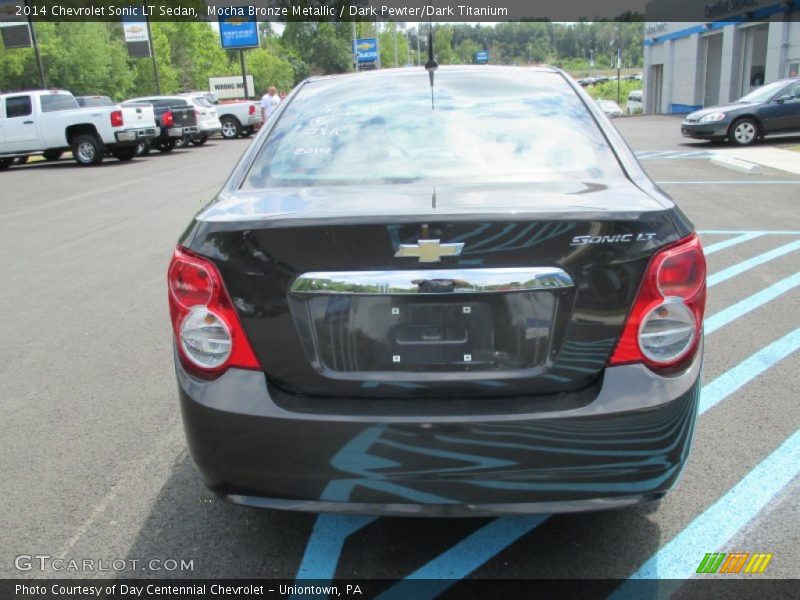 Mocha Bronze Metallic / Dark Pewter/Dark Titanium 2014 Chevrolet Sonic LT Sedan