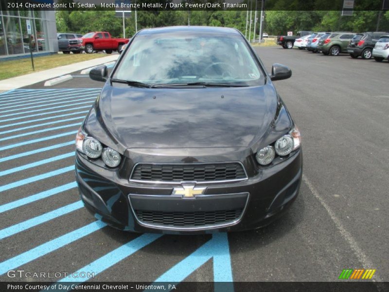 Mocha Bronze Metallic / Dark Pewter/Dark Titanium 2014 Chevrolet Sonic LT Sedan
