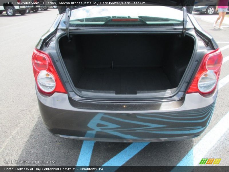 Mocha Bronze Metallic / Dark Pewter/Dark Titanium 2014 Chevrolet Sonic LT Sedan