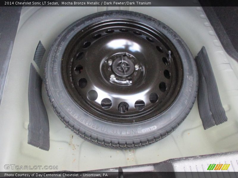 Mocha Bronze Metallic / Dark Pewter/Dark Titanium 2014 Chevrolet Sonic LT Sedan