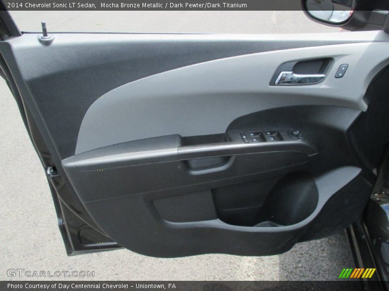 Mocha Bronze Metallic / Dark Pewter/Dark Titanium 2014 Chevrolet Sonic LT Sedan