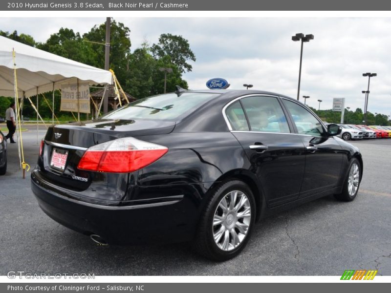 Black Noir Pearl / Cashmere 2010 Hyundai Genesis 3.8 Sedan