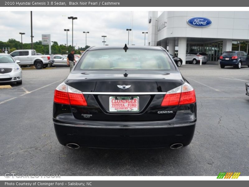 Black Noir Pearl / Cashmere 2010 Hyundai Genesis 3.8 Sedan