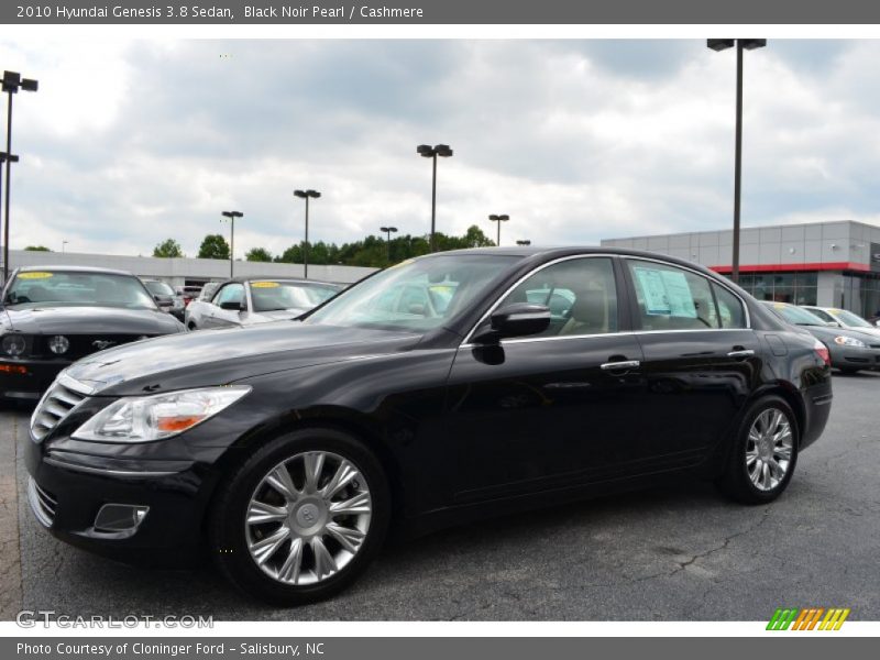 Black Noir Pearl / Cashmere 2010 Hyundai Genesis 3.8 Sedan