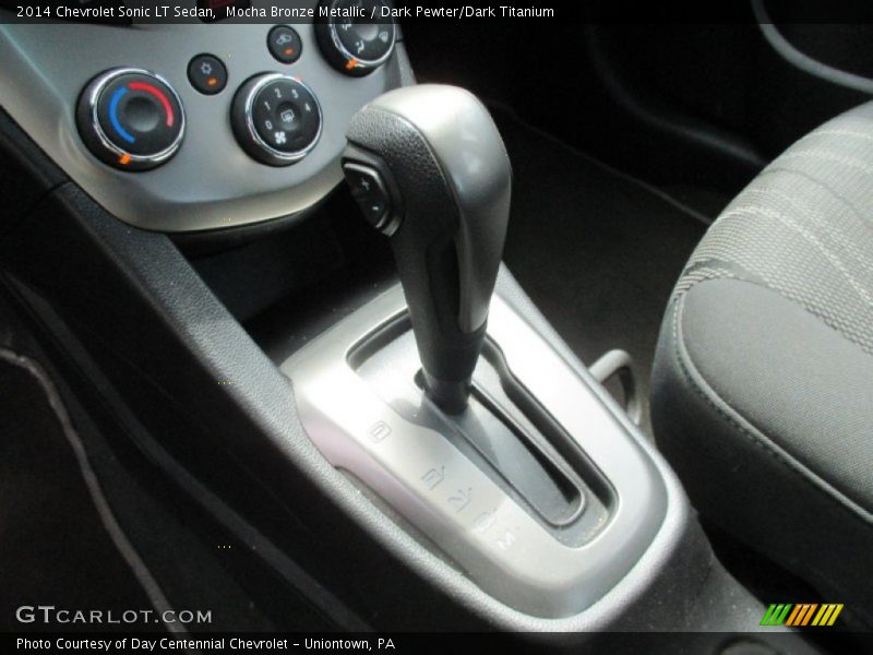 Mocha Bronze Metallic / Dark Pewter/Dark Titanium 2014 Chevrolet Sonic LT Sedan