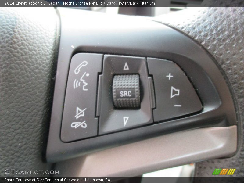 Mocha Bronze Metallic / Dark Pewter/Dark Titanium 2014 Chevrolet Sonic LT Sedan