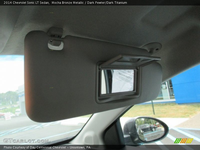 Mocha Bronze Metallic / Dark Pewter/Dark Titanium 2014 Chevrolet Sonic LT Sedan