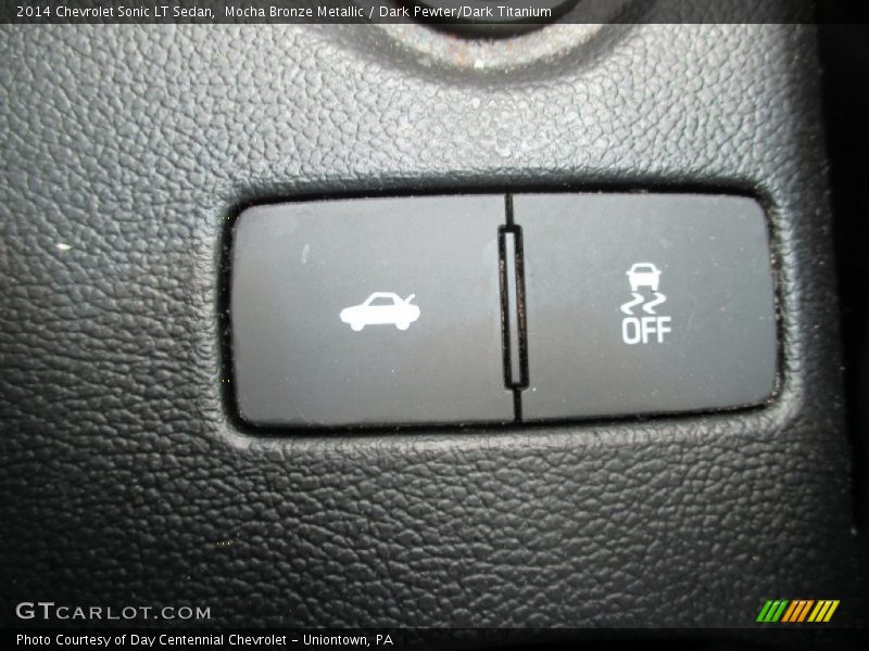 Mocha Bronze Metallic / Dark Pewter/Dark Titanium 2014 Chevrolet Sonic LT Sedan