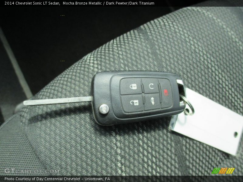 Mocha Bronze Metallic / Dark Pewter/Dark Titanium 2014 Chevrolet Sonic LT Sedan