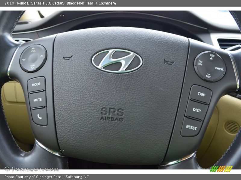 Black Noir Pearl / Cashmere 2010 Hyundai Genesis 3.8 Sedan