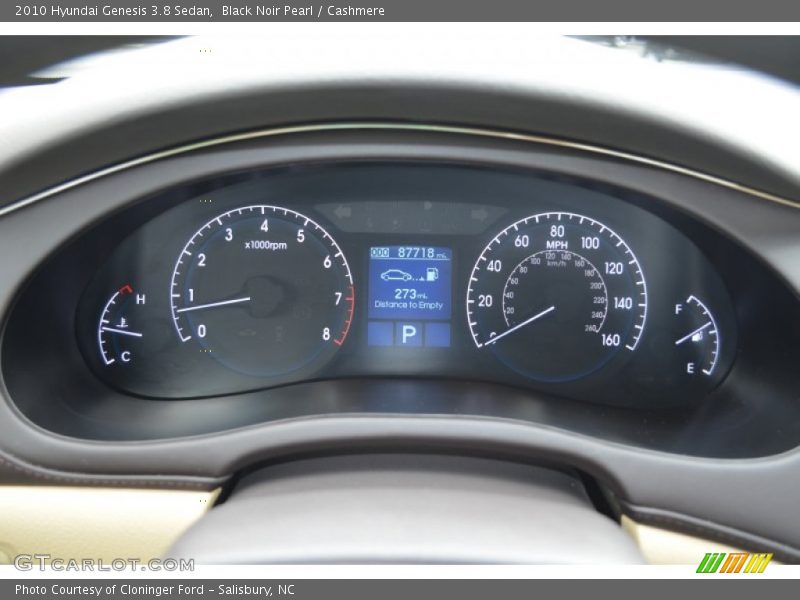 Black Noir Pearl / Cashmere 2010 Hyundai Genesis 3.8 Sedan