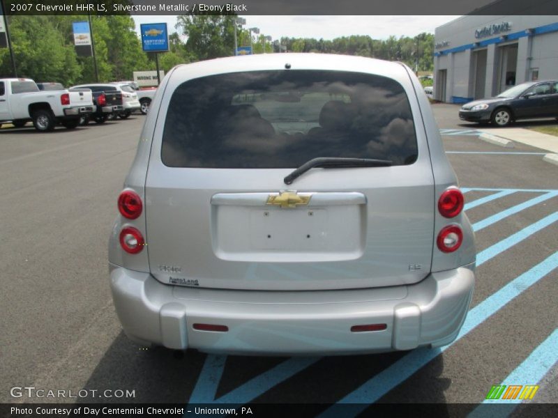 Silverstone Metallic / Ebony Black 2007 Chevrolet HHR LS