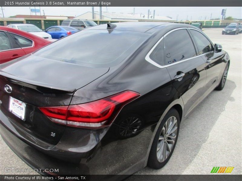 Manhattan Brown / Beige 2015 Hyundai Genesis 3.8 Sedan