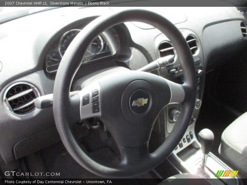 Silverstone Metallic / Ebony Black 2007 Chevrolet HHR LS